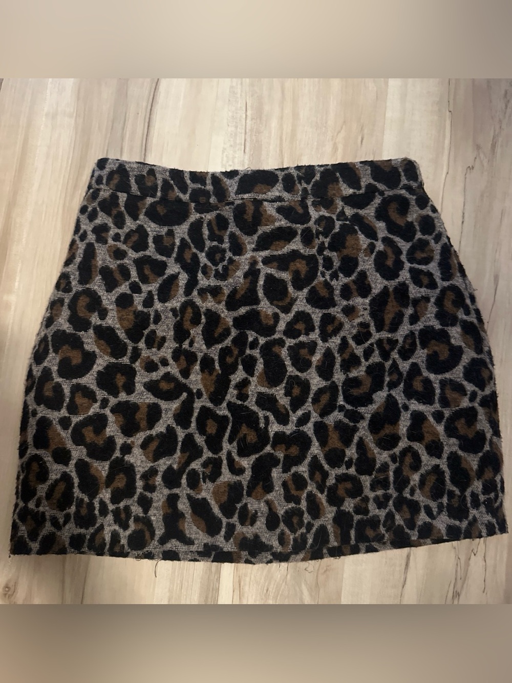 Lovers + Friends Leopard Print Mini Skirt - Brown & Black